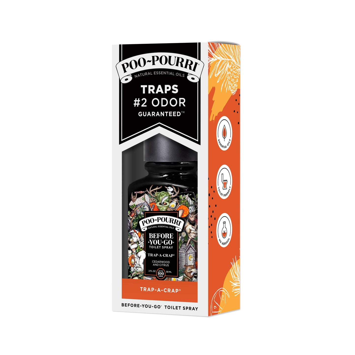 Poo~Pourri Trap-A-Crap 2oz boxed
