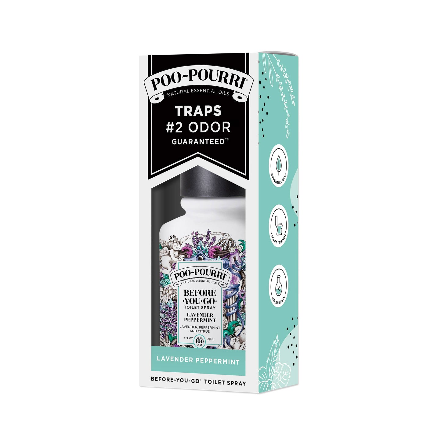 Poo~Pourri Lavender Peppermint 2oz boxed