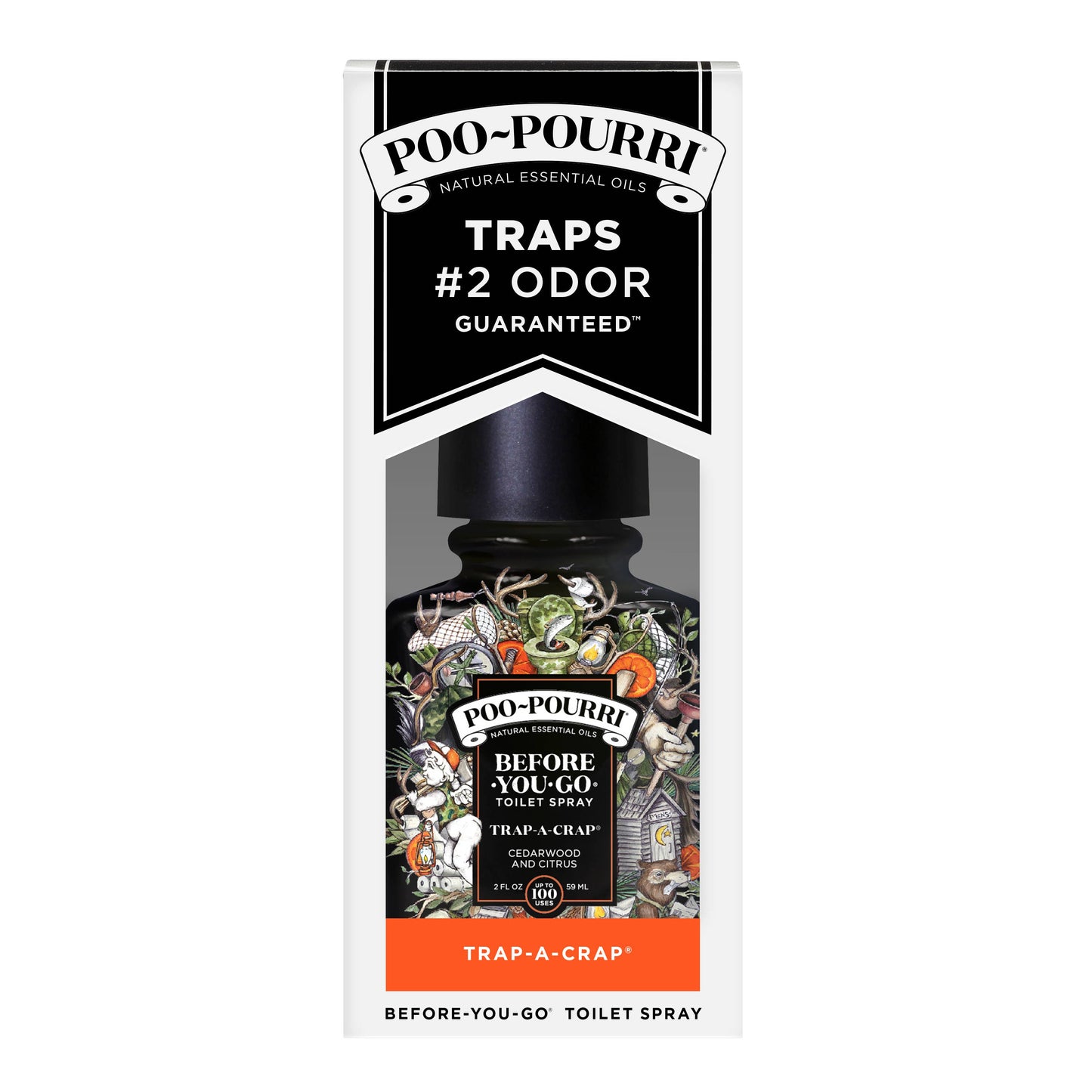 Poo~Pourri Trap-A-Crap 2oz boxed