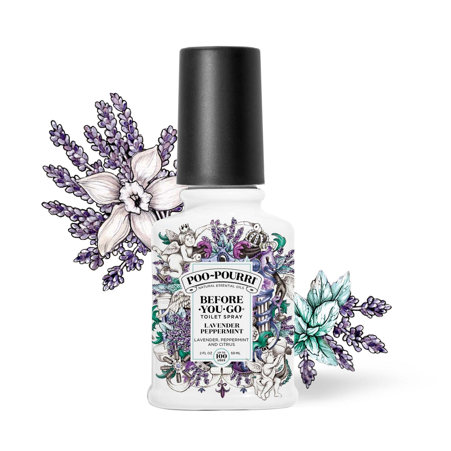 Poo~Pourri Lavender Peppermint 2oz boxed