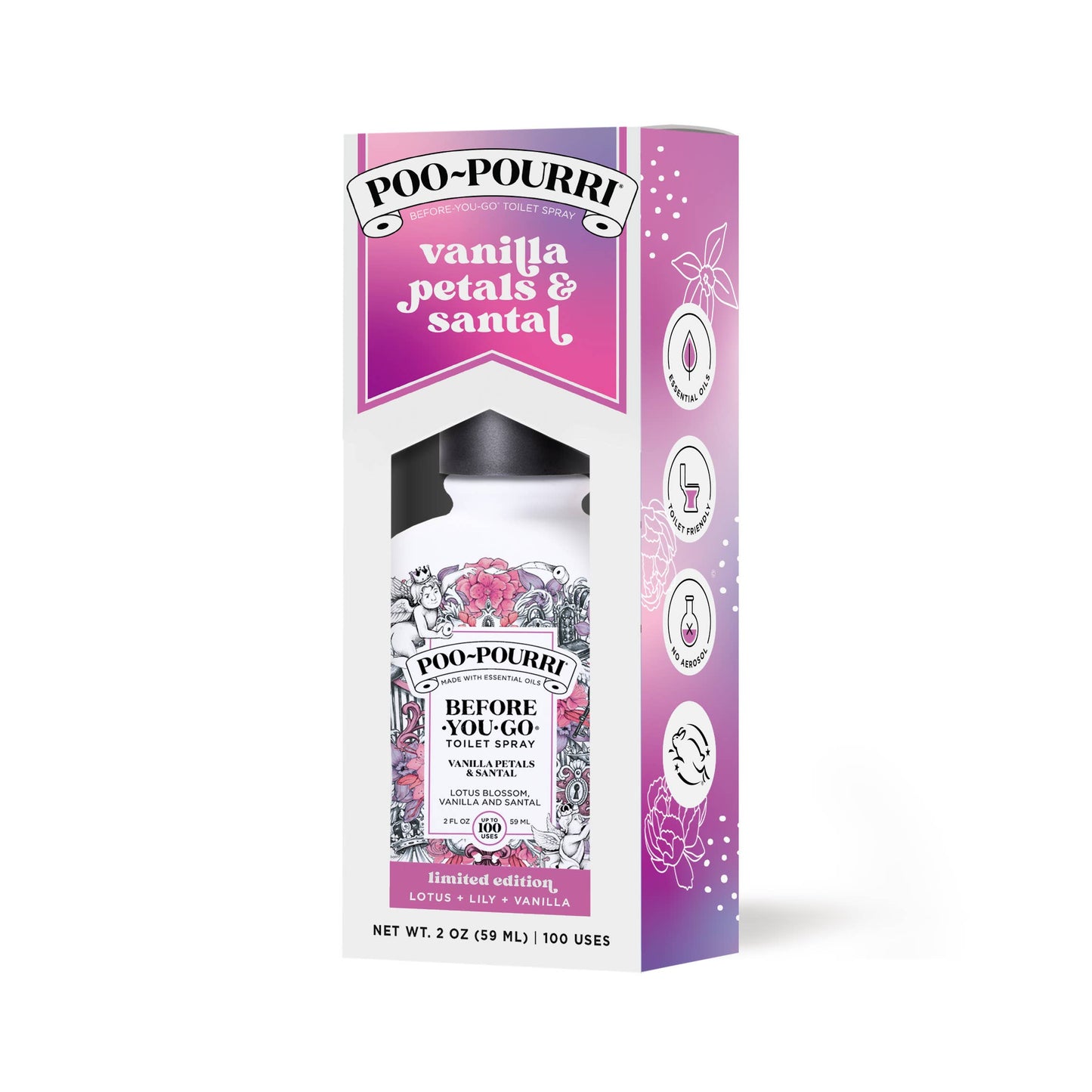 Display - Counter - Poo~Pourri 2-Tier Corrugate, SPRING 2024