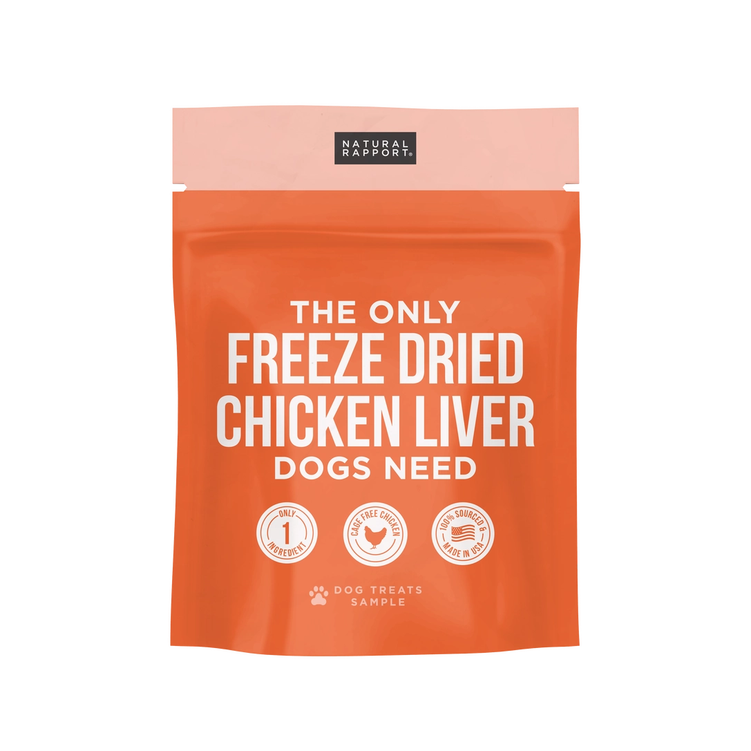 The Only Freeze Dried Chicken Liver Dogs Need