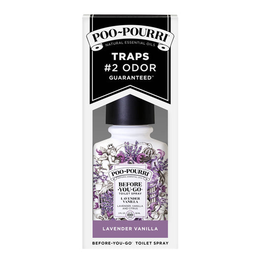 Poo~Pourri Lavender Vanilla 2oz boxed